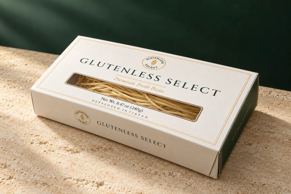 グルテンの生成を抑えた半生パスタ「GLUTENLESS SELECT」、仙台のイベントで初提供！オンラインストアでの販売も