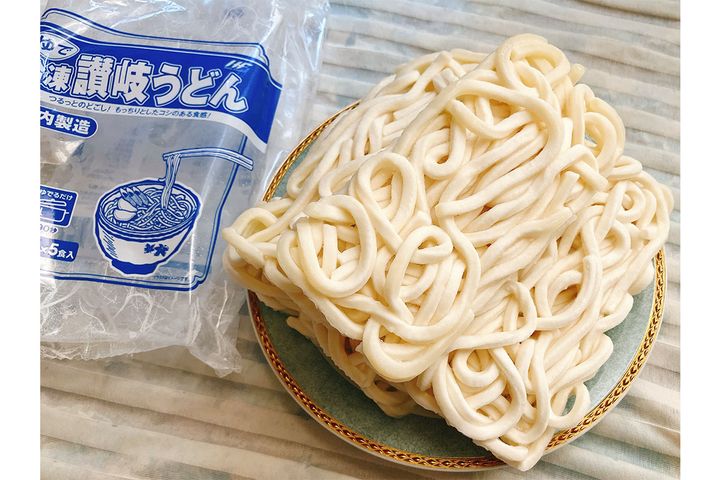 冷凍讃岐うどん（5食）／￥159（税込み）