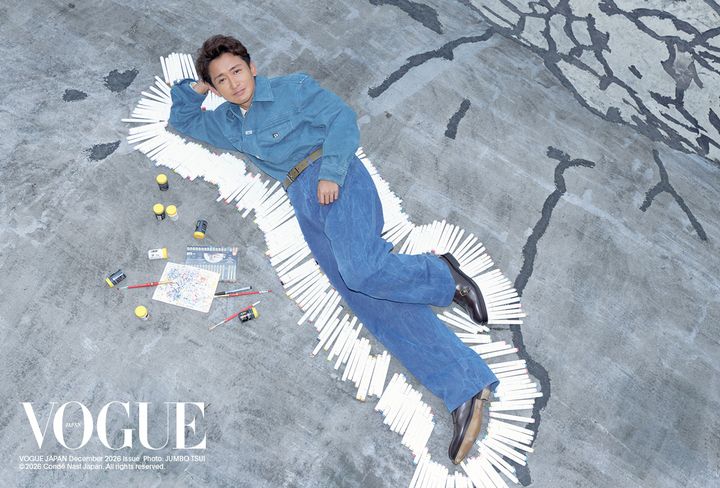 「VOGUE JAPAN」12月号に登場する大野智 width=
