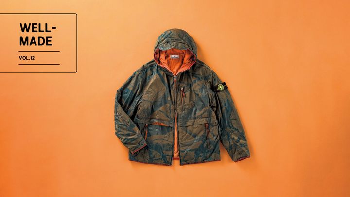 「WELL-MADE」Vol.12 《STONE ISLAND》のクリンクルレップスジャケット
