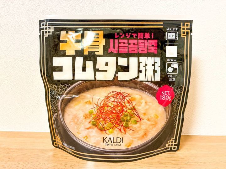 KALDI(カルディ)：レンジで簡単！ 牛骨コムタン粥
