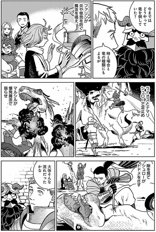 今まではどうやって竜を倒していた？ （C）九井諒子／KADOKAWA