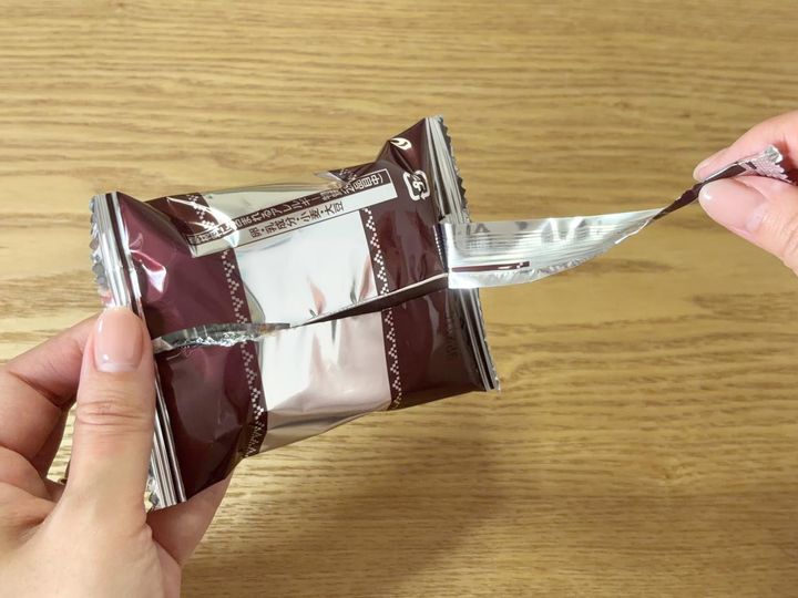 画像2: これが正解だった！ チョコパイの開け方