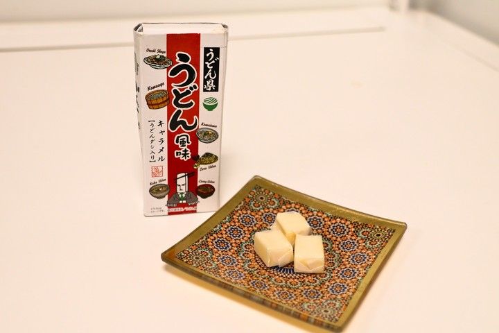うどん県うどん風味キャラメルの中身