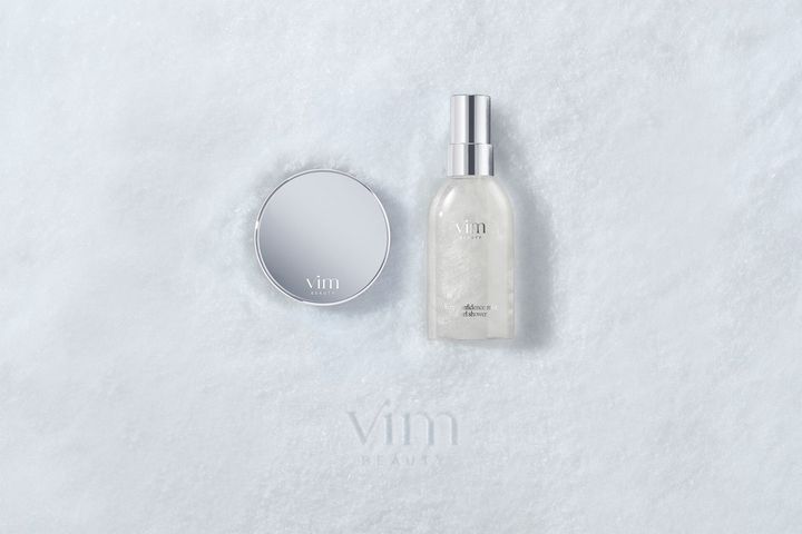vim BEAUTYの限定パウダーとパール入りフィックスミスト