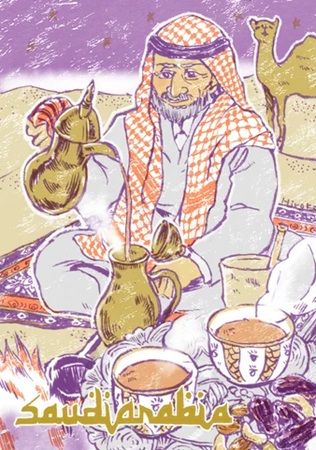 各国の“おじちゃん”の豊かな表情を描くイラストを珈琲とともに満喫！東京・駒込で「世界のおじちゃんと珈琲」展開催