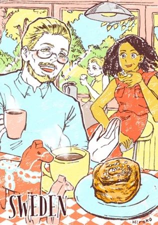 各国の“おじちゃん”の豊かな表情を描くイラストを珈琲とともに満喫！東京・駒込で「世界のおじちゃんと珈琲」展開催