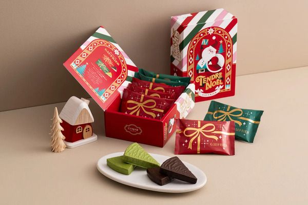 洋菓子ブランド・レスポワールから、新作のクリスマスギフト「タンドル・ノエル」発売！洋書風パッケージに注目