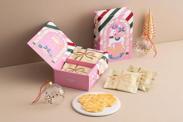洋菓子ブランド・レスポワールから、新作のクリスマスギフト「タンドル・ノエル」発売！洋書風パッケージに注目