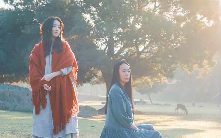 東京国際映画祭で最優秀女優賞を共同受賞した『恒星の向こう側』の福地桃子と河瀬直美
