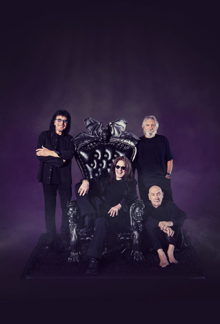 ブラック・サバスの4人のプレス写真
