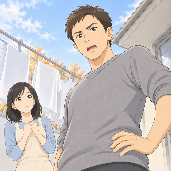 【漫画】「お前が壊した。3万9千円払え」と吸わなくなった掃除機の罪を妻にかぶせる夫。自分の言葉で自滅