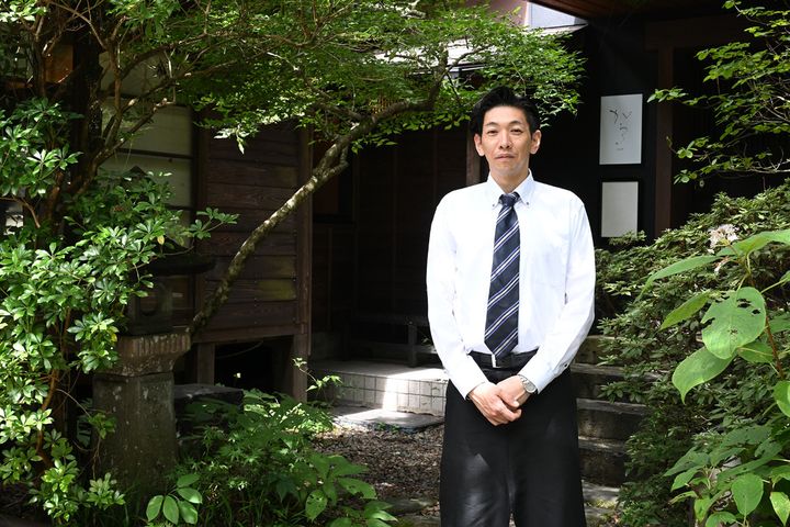 「妙月坊」総支配人の竹谷俊亮さん