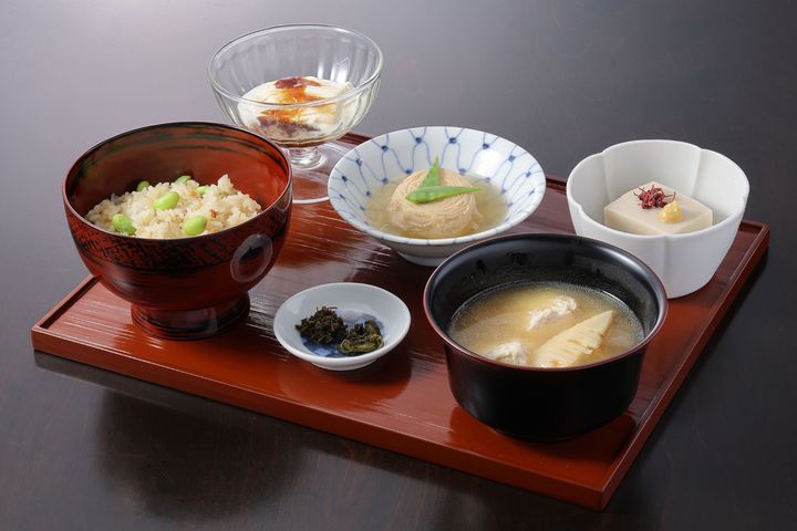 「大光坊」の湯波膳