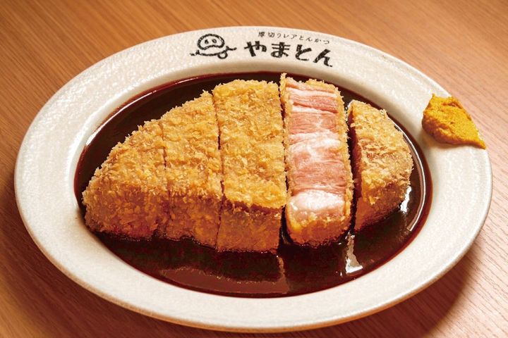 厚切りレアとんかつ やまとん