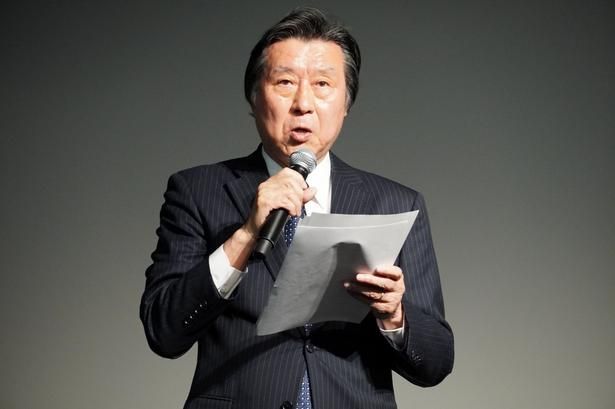 MCは東京国際映画祭フェスティバル・ディレクターの久松猛朗