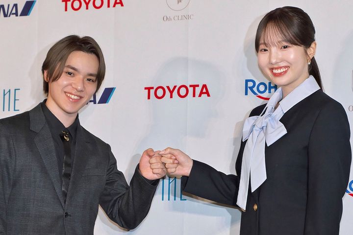 宇野昌磨、本田真凜（C）ロイター