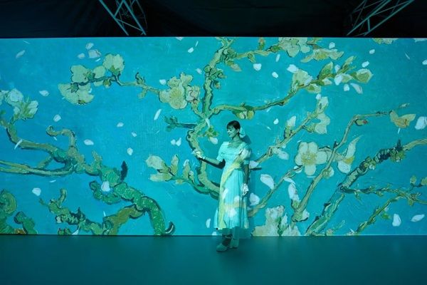 「イマーシブミュージアム高知」開催中！ポスト印象派を代表する画家の名画の世界へ入り込む、新しいアート体験