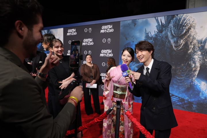 映画『ゴジラ-0.0』LAプレミア上映イベントより （C）2026 TOHO width=