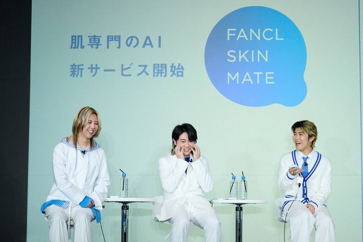 「FANCL SKIN MATE」 ローンチ発表会 Mrs. GREEN APPLE