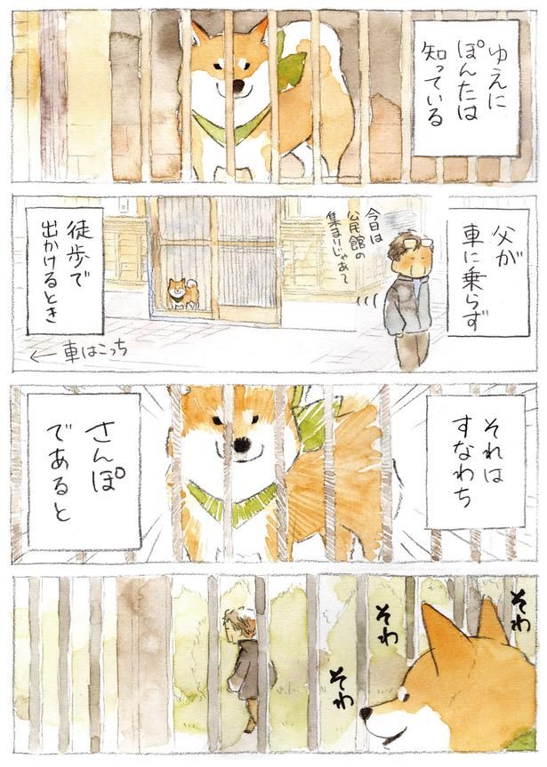ぽんたは知っている (C)犬山スケッチ／KADOKAWA