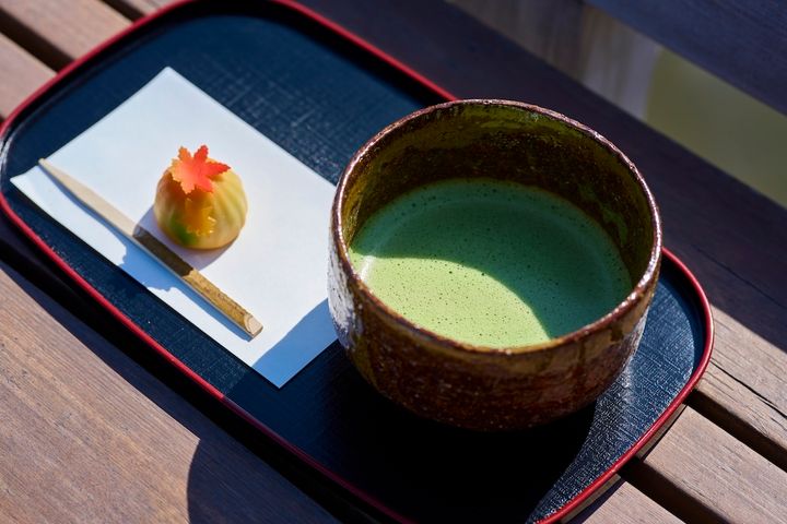 「ねりきり抹茶セット」1200円