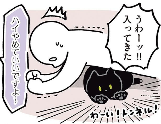 うわーッ！！入ってきた （C）AKR／KADOKAWA