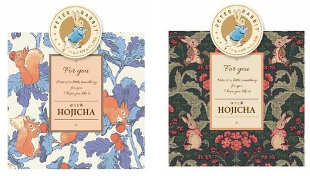 「お茶とクリップセット」(各972円)