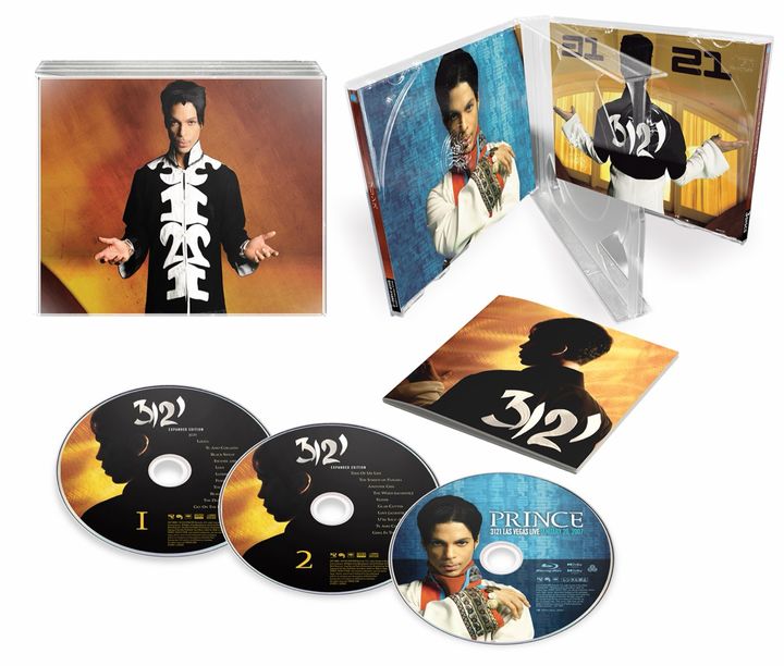 プリンス『3121』デラックス盤 国内盤の展開図