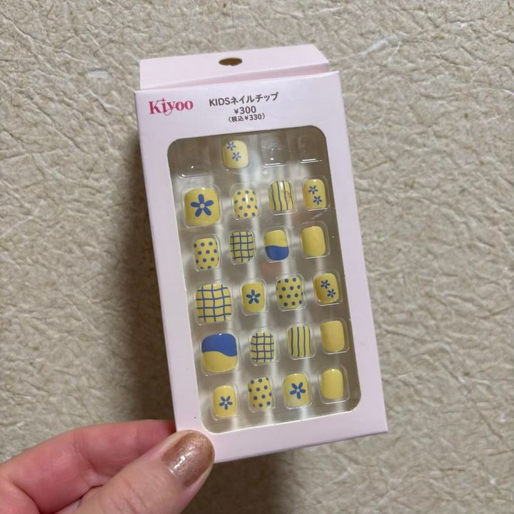 3COINSキッズネイルチッププチプラスリコ