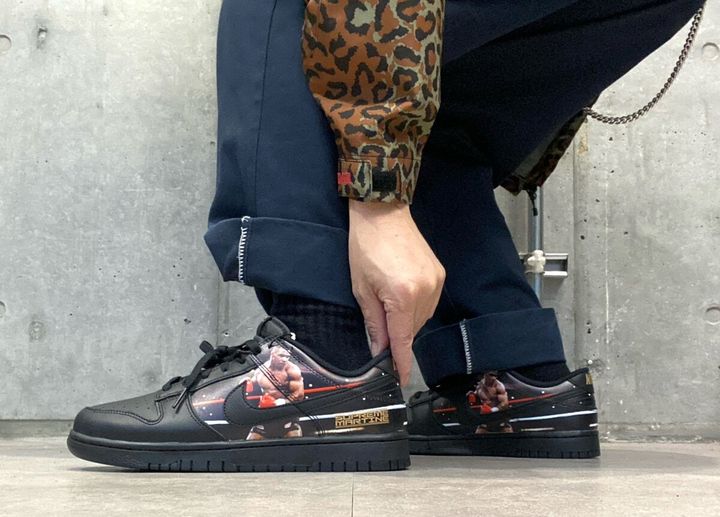 Supreme × Martine Rose × Nike(シュプリーム × マーティンローズ × ナイキ）のダンク ロー マイク・タイソン (26FW ウィーク9)