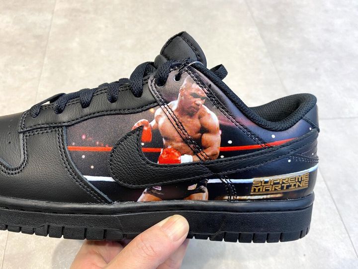 Supreme × Martine Rose × Nike(シュプリーム × マーティンローズ × ナイキ）のダンク ロー マイク・タイソン (26FW ウィーク9)