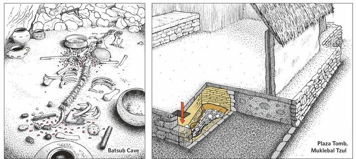 古代マヤのエリートは「2か所」に埋葬されていた