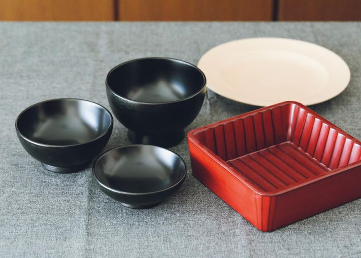 赤木明登さんの漆器