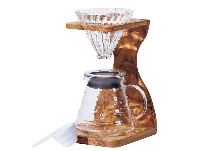 ハリオ「V60オリーブウッドスタンドセット」