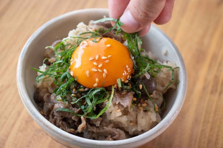 「牛肉としめじの炊き込みご飯」レシピ