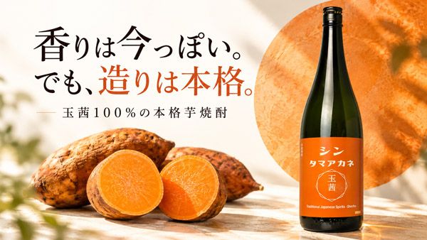 4酒販店×本坊酒造が「届けたい酒」を共同開発！玉茜の個性を真正面から引き出した、華やかな香りと軽やかな口当たりの本格芋焼酎