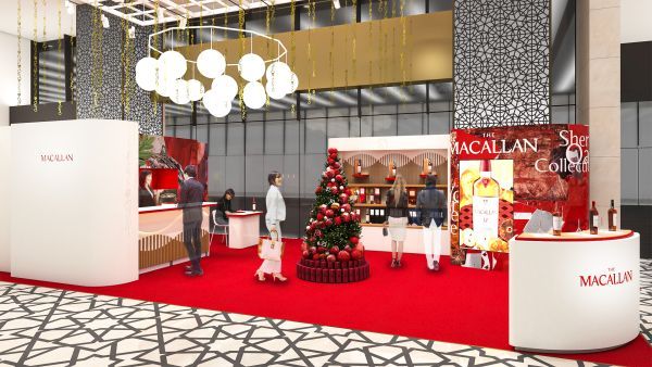 「ザ・マッカラン」のホリデーポップアップストアが大丸東京店1階に期間限定で登場！新年を祝う特別なボトルも展開