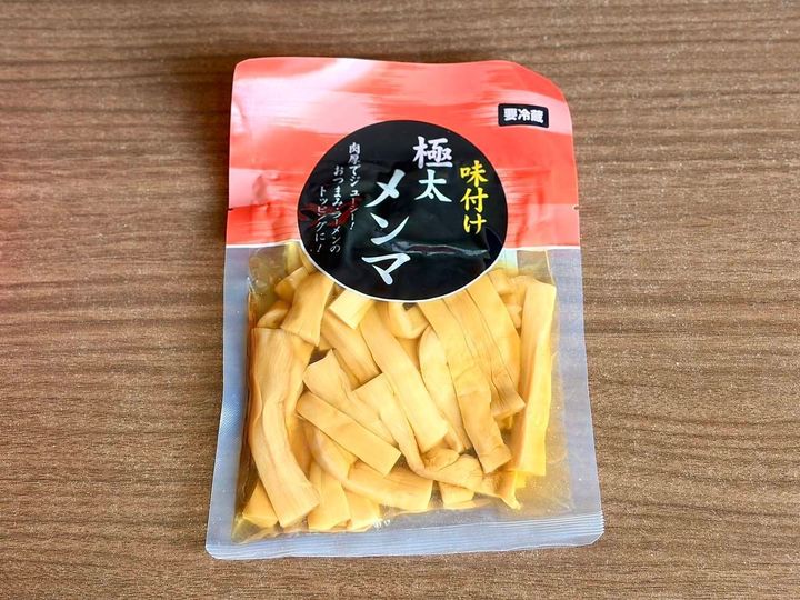 業務スーパー：味付け極太メンマ 要冷蔵