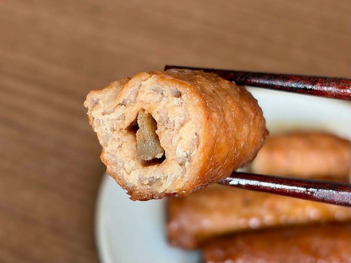 業務スーパー：甘辛鶏ごぼう巻