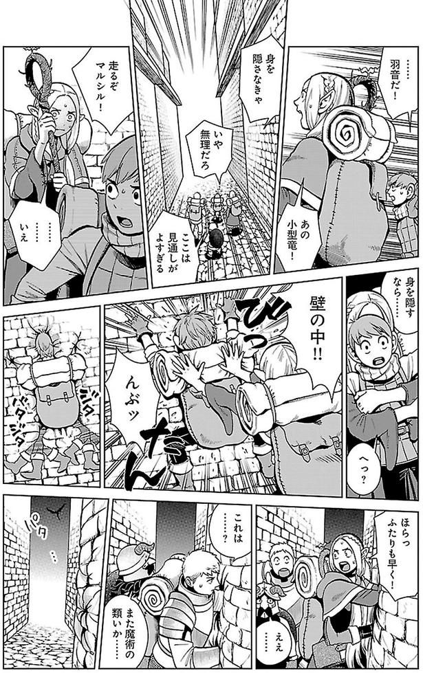身を隠すなら…壁の中！！ （C）九井諒子／KADOKAWA