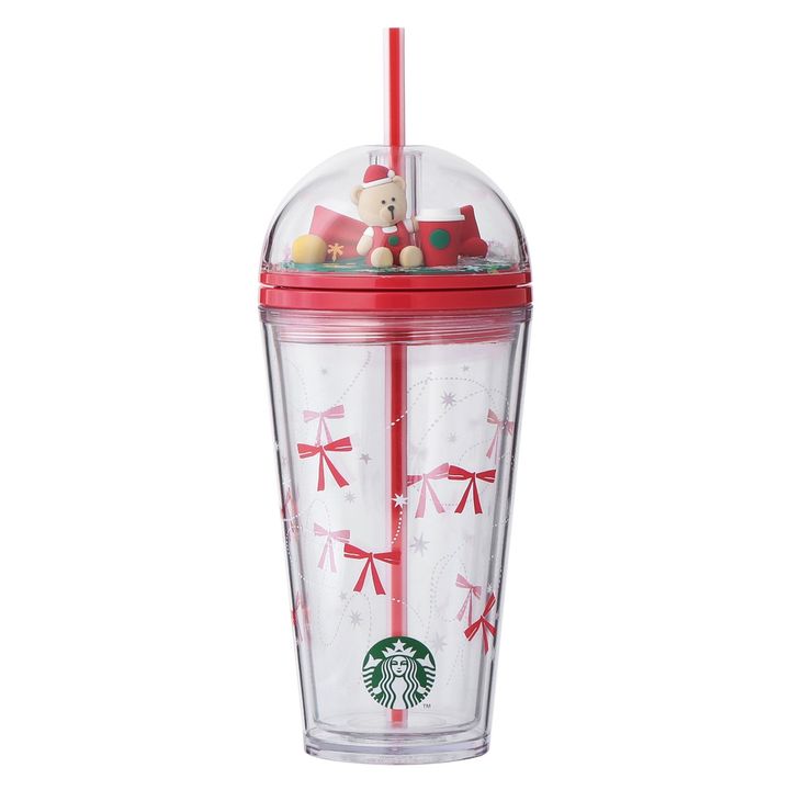 スタバ「ホリデーコレクション」11．2発売！ ベアリアスタのキーチェーンは着せ替え可能 width=