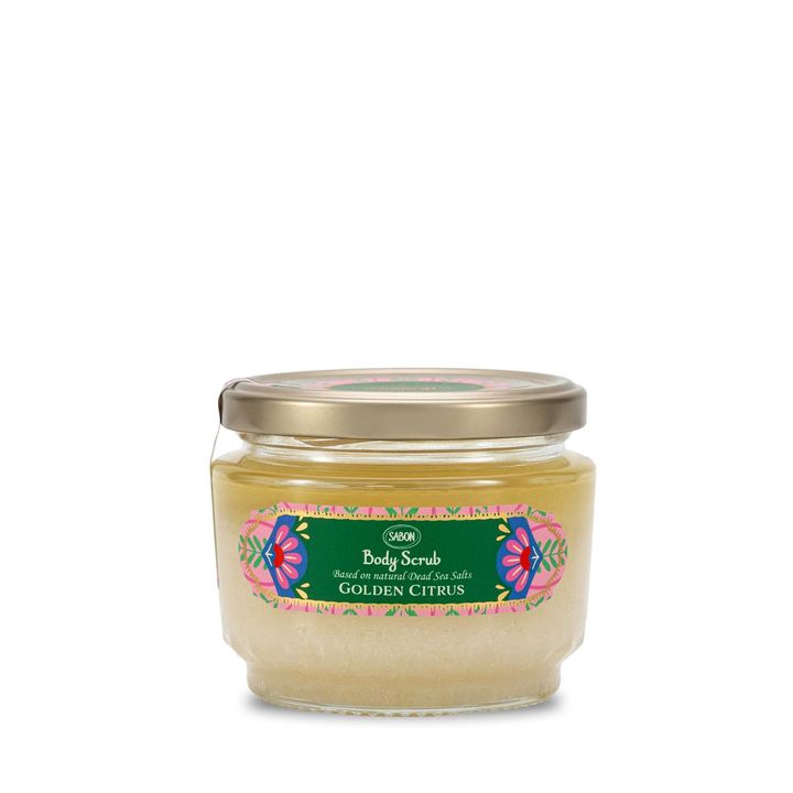 画像: 【SABON】ボディスクラブ ゴールデン・シトラス 320g ¥4,730 ◾️数量限定発売 出典：サボン ジャパン