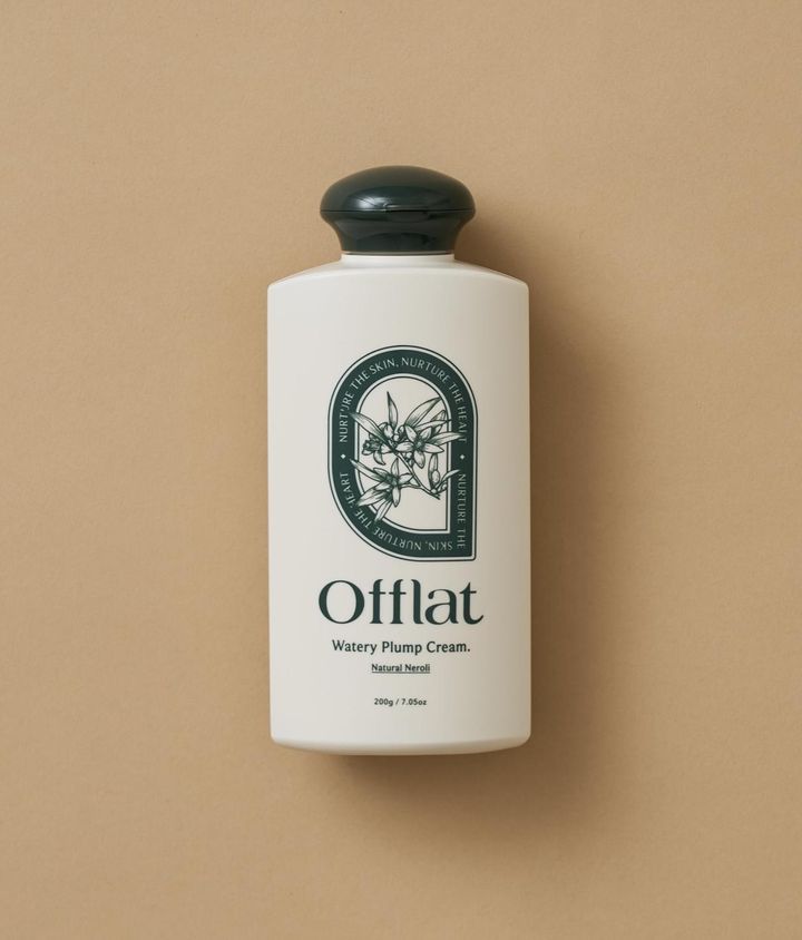 画像: 【Offlat】オフラット ウォータリープランプクリーム 200g ¥3,680 出典：はぐくみプラス