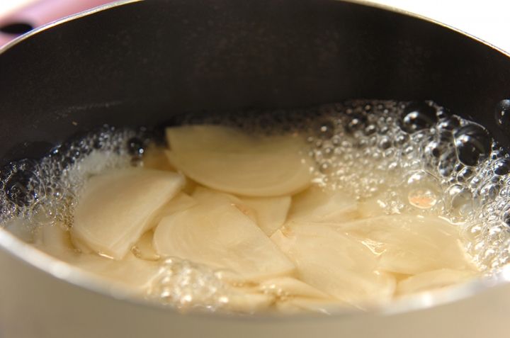 カブのすり流しの作り方1