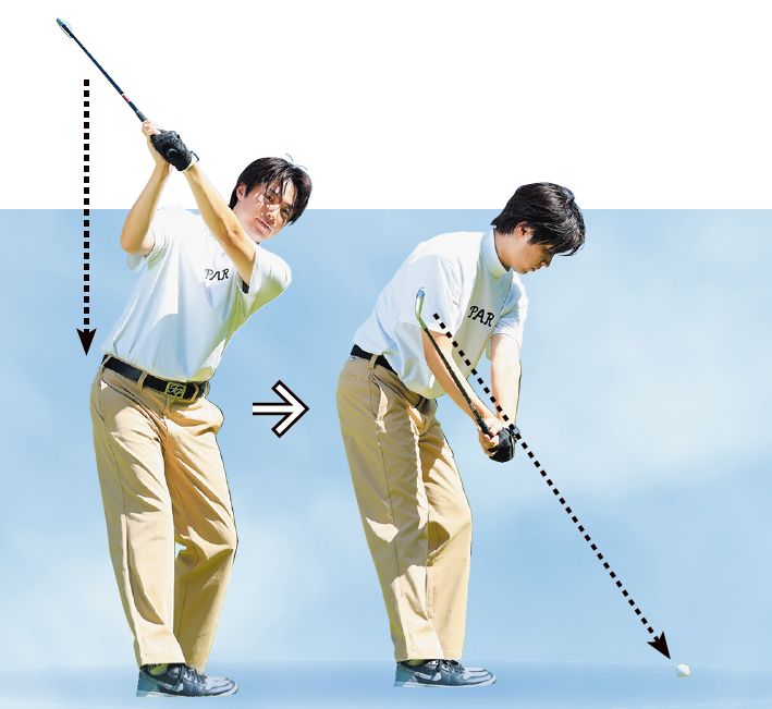 シャフトを「立てる」とインパクトが安定する！ダフらないアイアンショットのコツ