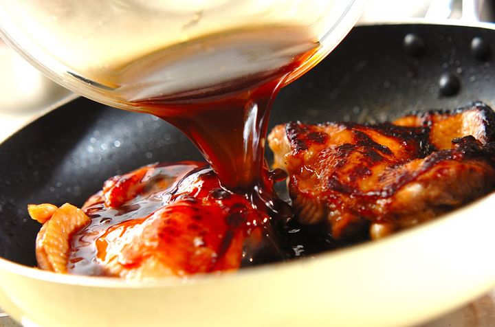 チキンのジンジャー照り焼きの作り方2