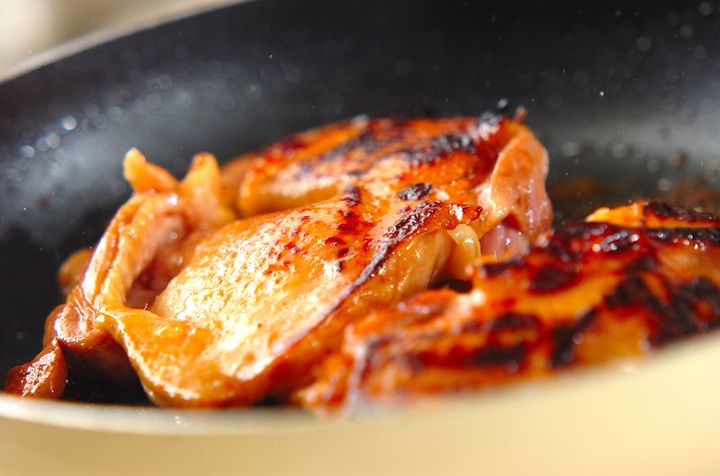 チキンのジンジャー照り焼きの作り方1