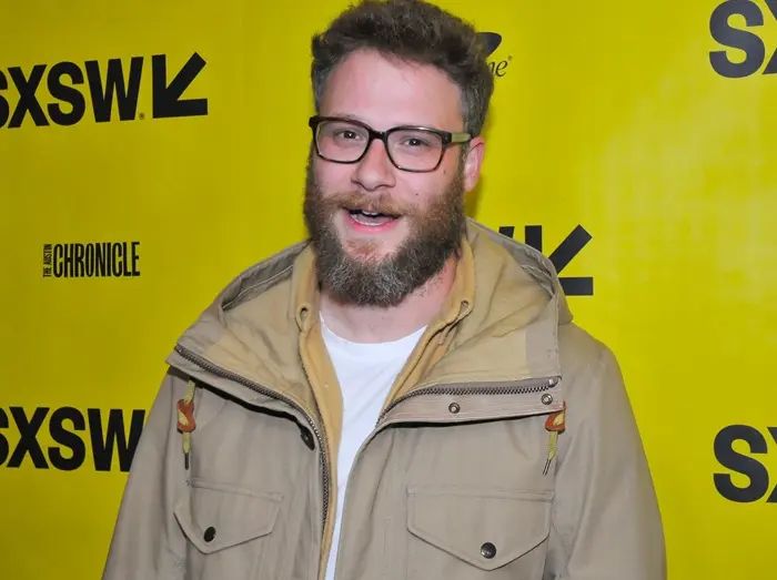 Celebrities attend the premiere of 'The Disaster' held during the 2017 SXSW Festival at the Paramount Theatre in Austin, Texas. <P> Pictured: SETH ROGEN <B>Ref: SPL1461868 140317 </B><BR /> Picture by: John Leach / Splash News<BR /> </P><P> <B>Splash News and Pictures</B><BR /> Los Angeles:310-821-2666<BR /> New York:212-619-2666<BR /> London:870-934-2666<BR /> photodesk@splashnews.com<BR /> </P>