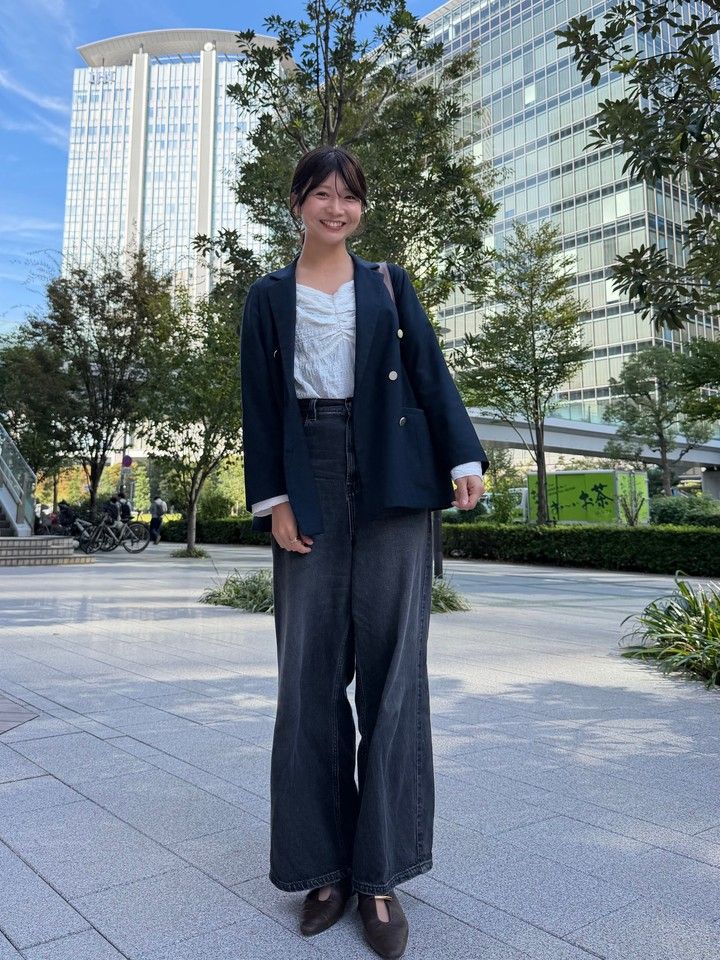 【ジャケット】ネイビー派？キャメル派？きれいめにもカジュアルにも使える2色の魅_6